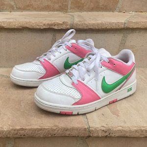 True 00s pink and green Nike Air Dunk lows